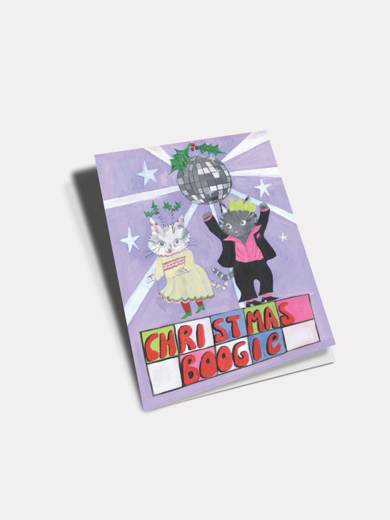 Boogie - 4 x 6 Christmas Card