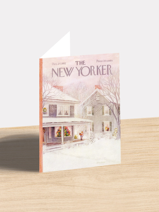 Christmas Morning -  5" x 7" Christmas Cover Card