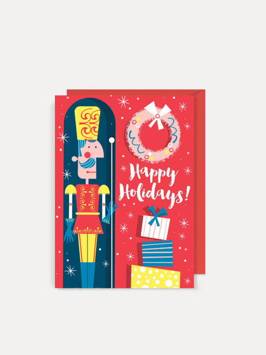 Happy Holidays - 4.5 x 6.4 Christmas Card
