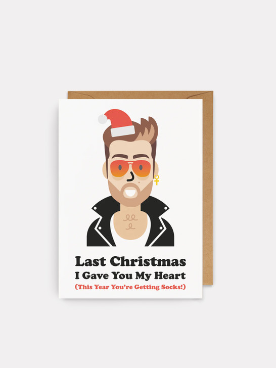 Last Christmas - 4 x 6 Christmas Card