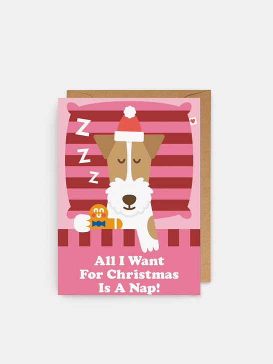 Nap - 4 x 6 Christmas Card
