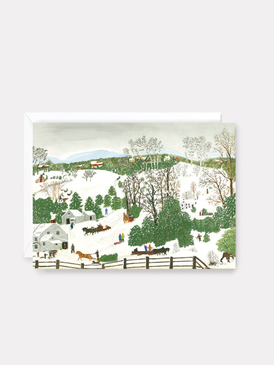 Out for Christmas Trees - 4.5” x 6.25” Card