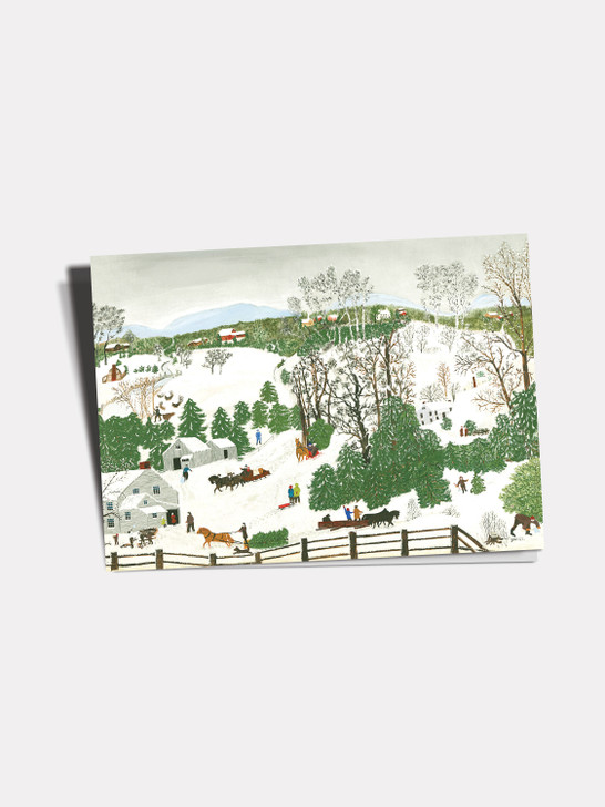 Out for Christmas Trees - 4.5” x 6.25” Card