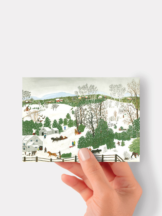 Out for Christmas Trees - 4.5” x 6.25” Card