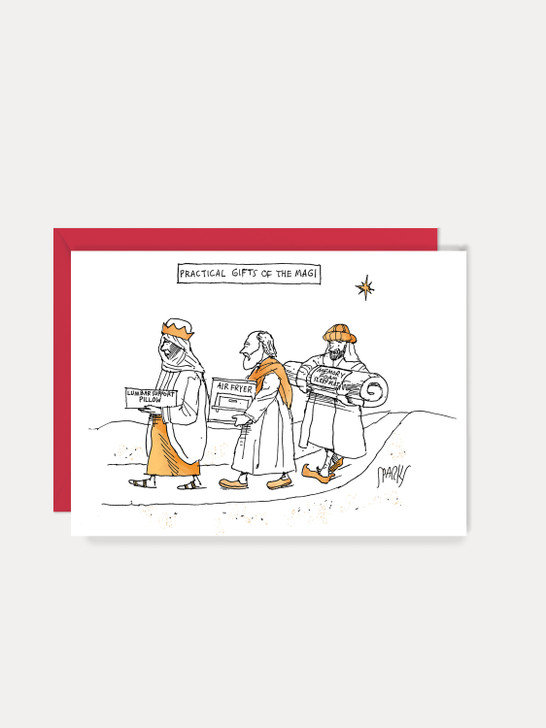 Practical Gifts of The Magi - 4.5” x 6.25” Christmas Card