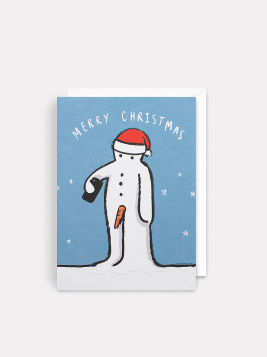 Show Us Your Carrot - 4.75” x 6.75" Christmas Card