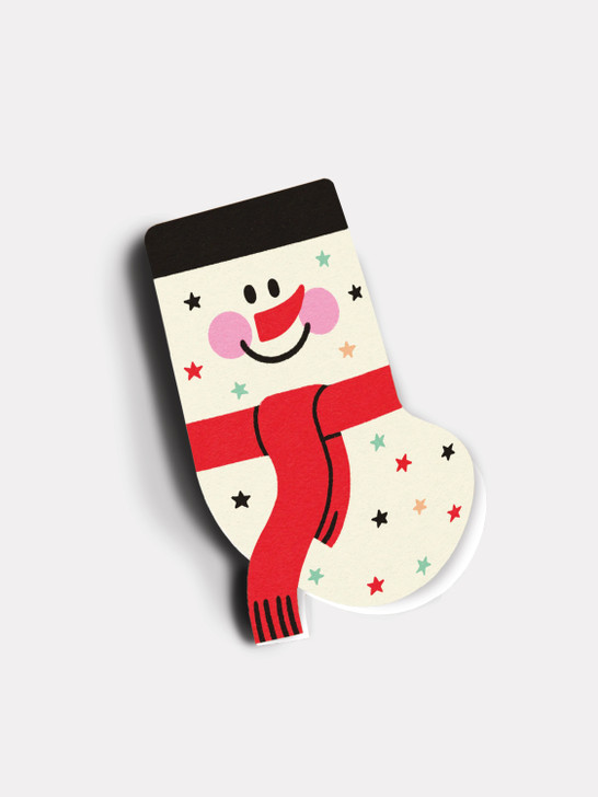 Stocking- 4 x 6 Christmas Card