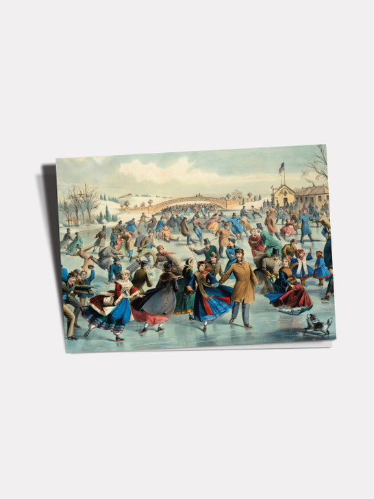 The Skating Pond - 4.5” x 6.25” Card