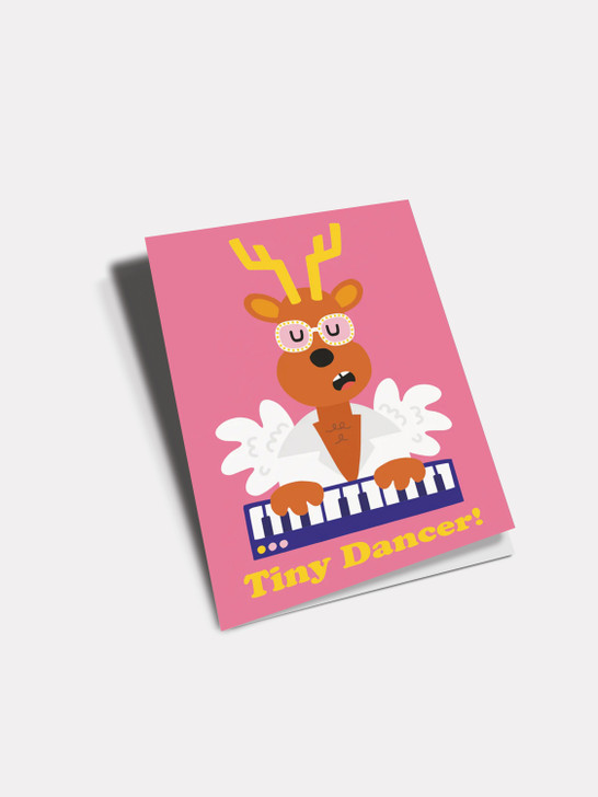 Tiny Dancer - 4 x 6 Christmas Card