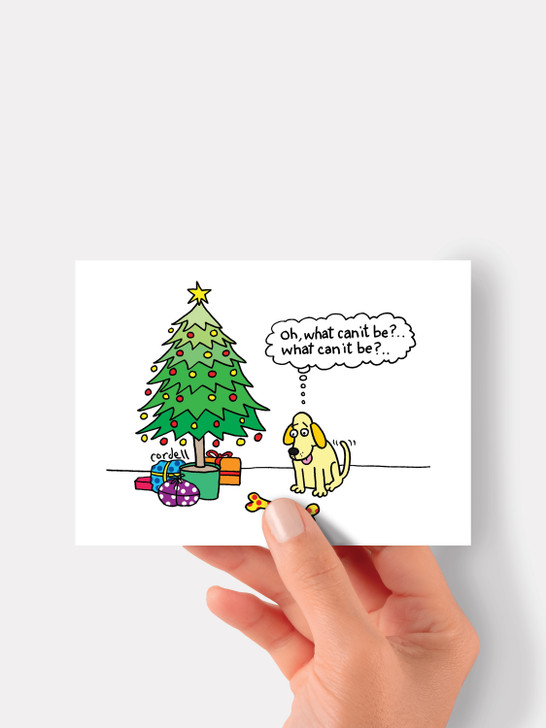 What Can it Be - 4.5” x 6.25” Christmas Card