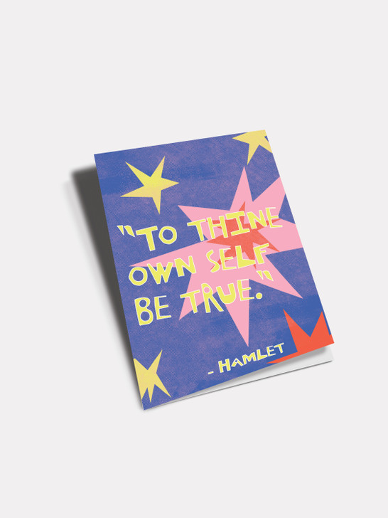 Be True - Shakespeare | All Occasions Card | Shakespeare