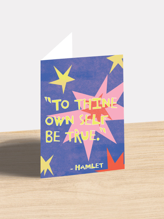Be True - Shakespeare | All Occasions Card | Shakespeare