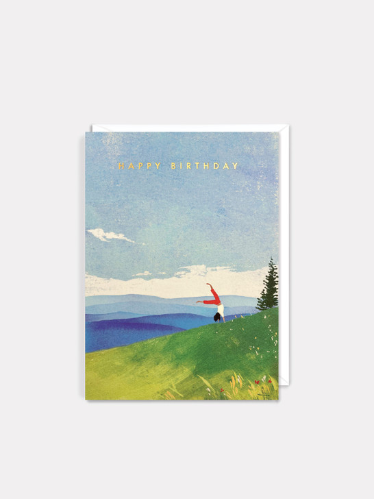 Birthday Cartwheel | Birthday Card | James Ellis
