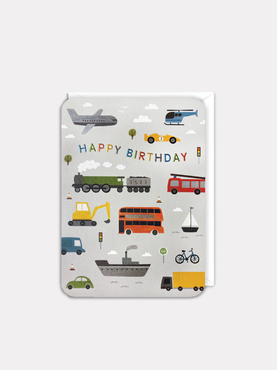 Birthday Transport | Birthday Card | James Ellis