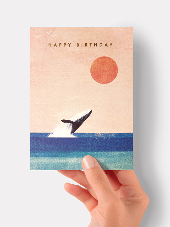 Birthday Whale | Birthday Card | James Ellis