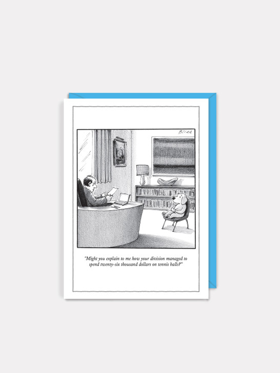 Business Expenses | New Yorker Cartoon Card