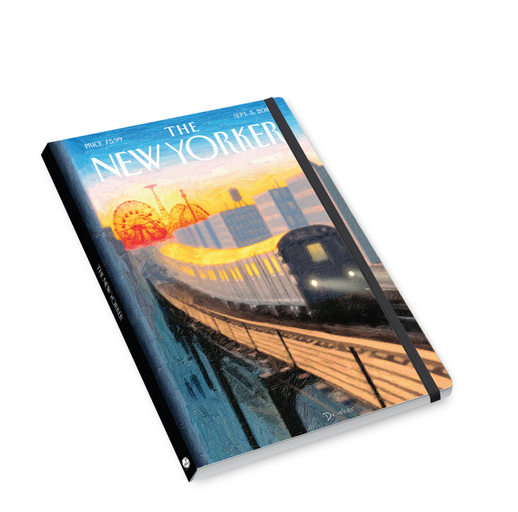 Coney Island Express Notebook | New Yorker Card