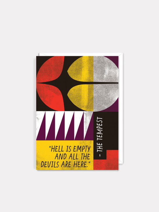 Devils - Shakespeare | All Occasions Card | Shakespeare