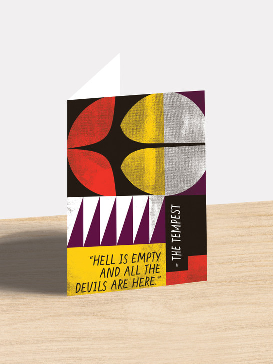 Devils - Shakespeare | All Occasions Card | Shakespeare