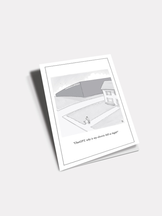 Electric Bill | New Yorker Cartoon Card