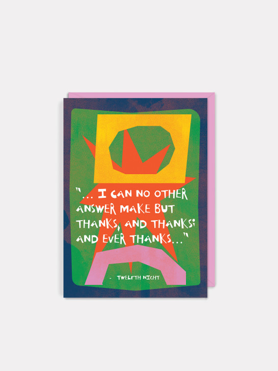 Ever Thanks - Shakespeare | All Occasions Card | Shakespeare