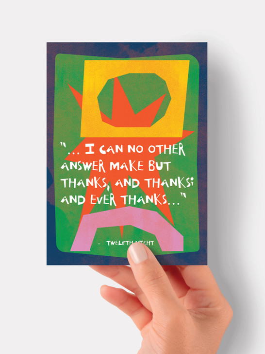 Ever Thanks - Shakespeare | All Occasions Card | Shakespeare