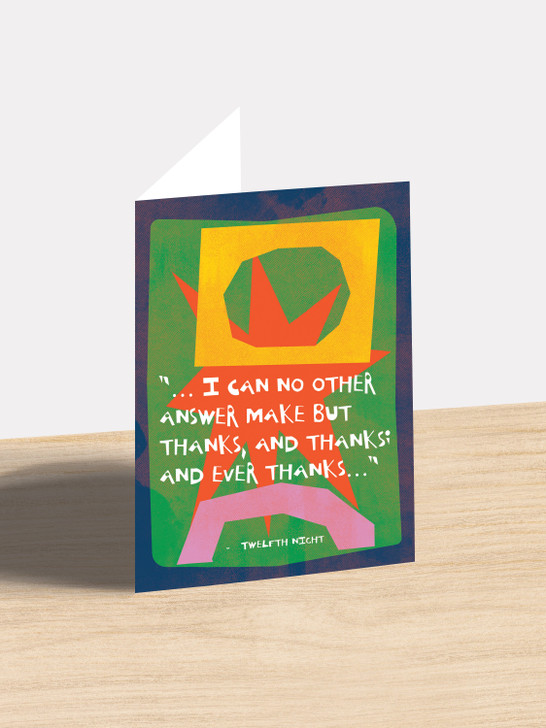 Ever Thanks - Shakespeare | All Occasions Card | Shakespeare