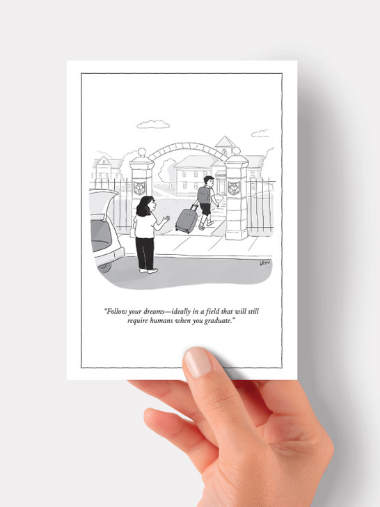 Follow Your Dreams | New Yorker Cartoon Card