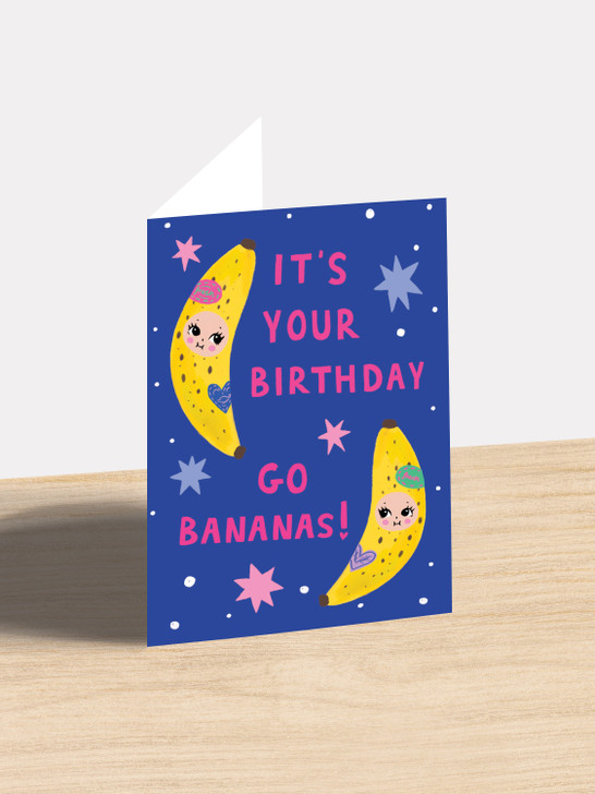 Go Bananas | Birthday Card | Earlybird