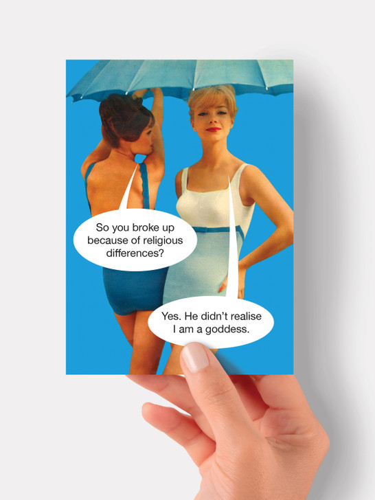 Goddess | All Occasions Card | Kiss Me Kwik