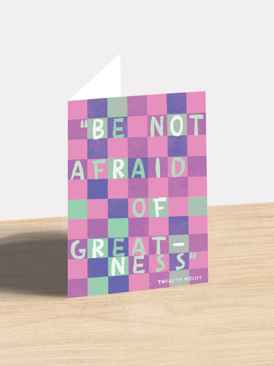 Greatness - Shakespeare | All Occasions Card | Shakespeare