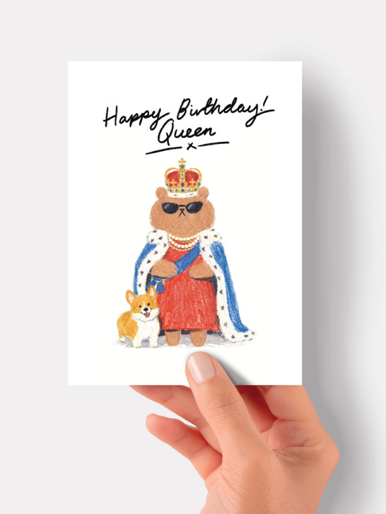 Happy Birthday Queen | Birthday Card | Jolly Awesome