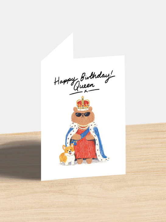 Happy Birthday Queen | Birthday Card | Jolly Awesome