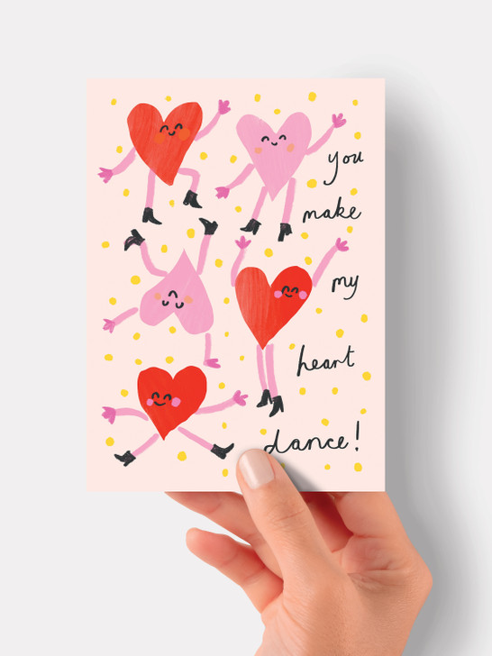 Heart Dance | Love Card | Kitty Kenda