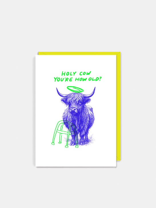 Holy Highland Cow | Birthday Card | Jolly Awesome