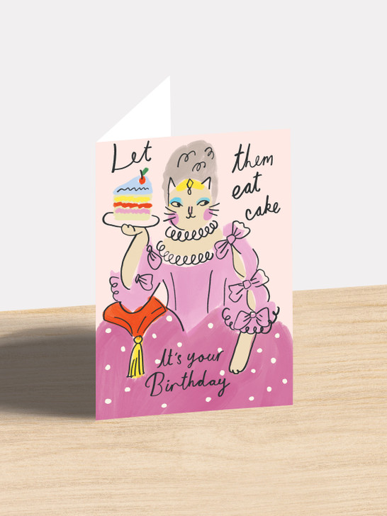 Kitty Antoinette | Birthday Card | Kitty Kenda