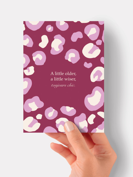 Little Wiser | Birthday Card | Rue Madeleine