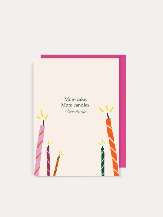 More Candles | Birthday Card | Rue Madeleine