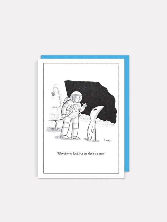 My Planet's A Mess | New Yorker Cartoon Card