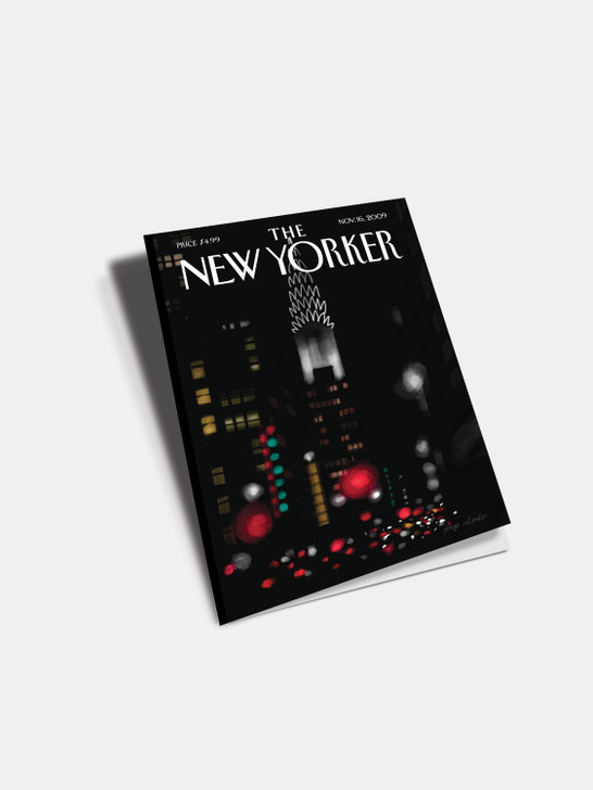 Night Lights | New Yorker Cover Card