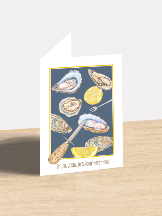 Oysters | Birthday Card | Sugarhouse Greetings