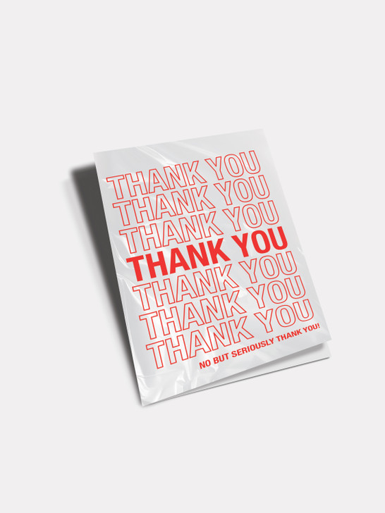 Thank You Bag | Thank You Card | Number 6