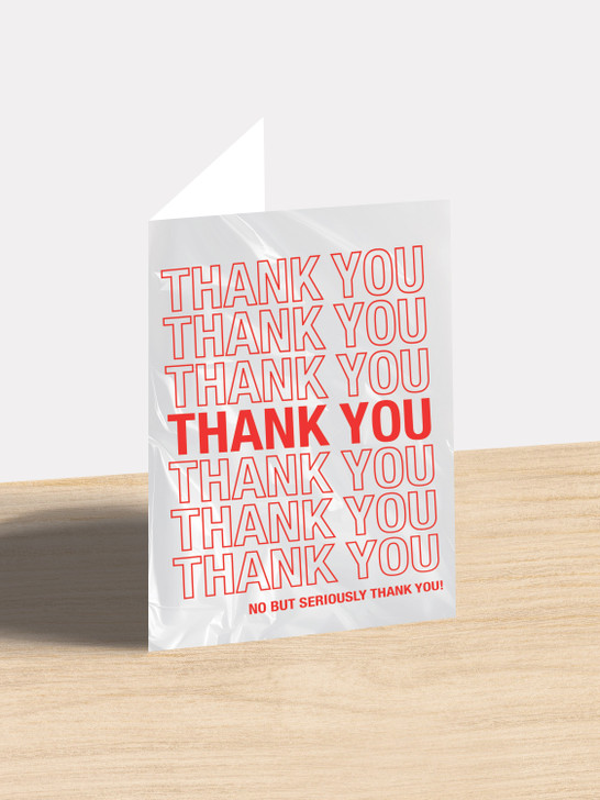 Thank You Bag | Thank You Card | Number 6