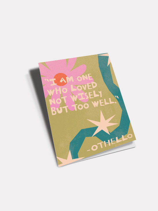 Too Well - Shakespeare | All Occasions Card | Shakespeare
