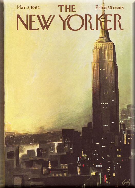 New Yorker Fridge Magnet - Empire State Building