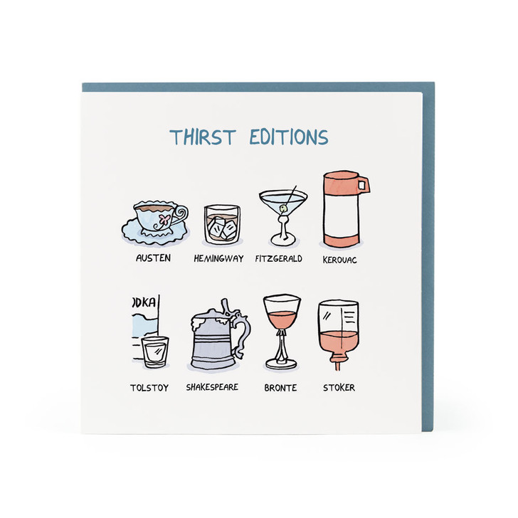 THIRST EDITIONS - 6-1/8 x 6-1/8" WRONG HANDS CARD