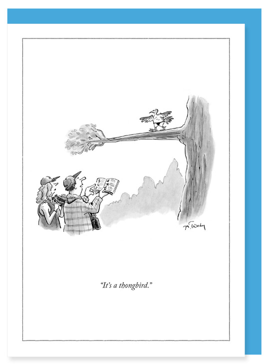 Thong Bird - New Yorker Cartoon Card - NYC076