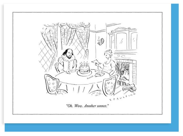 Another Sonnet - New Yorker Cartoon Card - NYC280