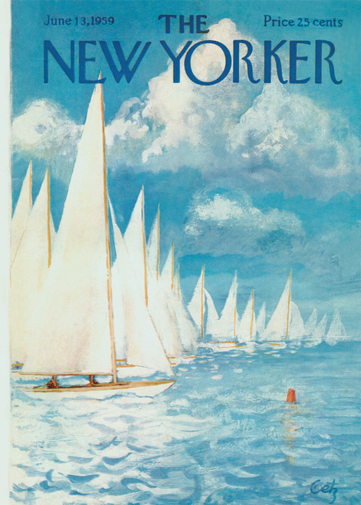 Regatta - New Yorker Cover Card - NYV017