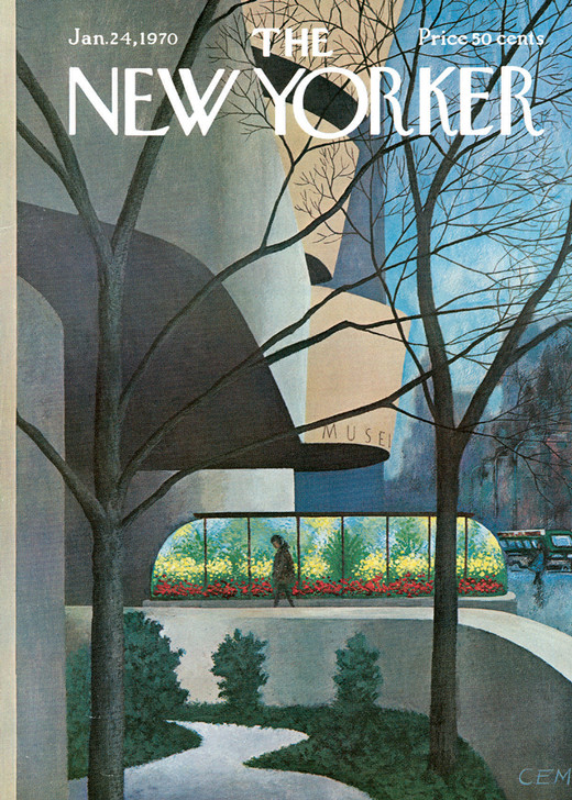 Guggenheim - New Yorker Cover Card - NYV066